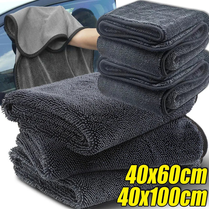 ShinePro™ 1200GSM Double-Sided Car Detailing Towel
