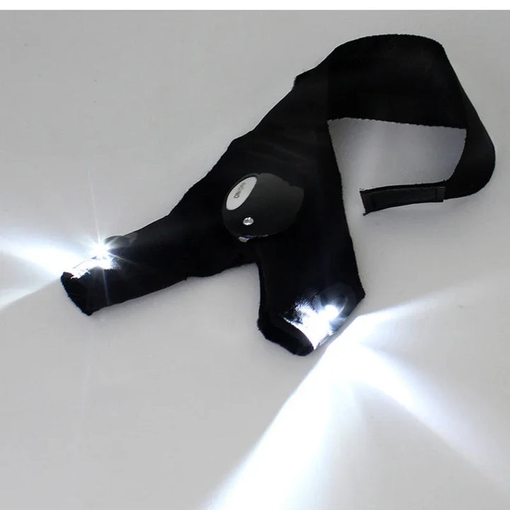 LumiGrip LED Fingerless Gloves