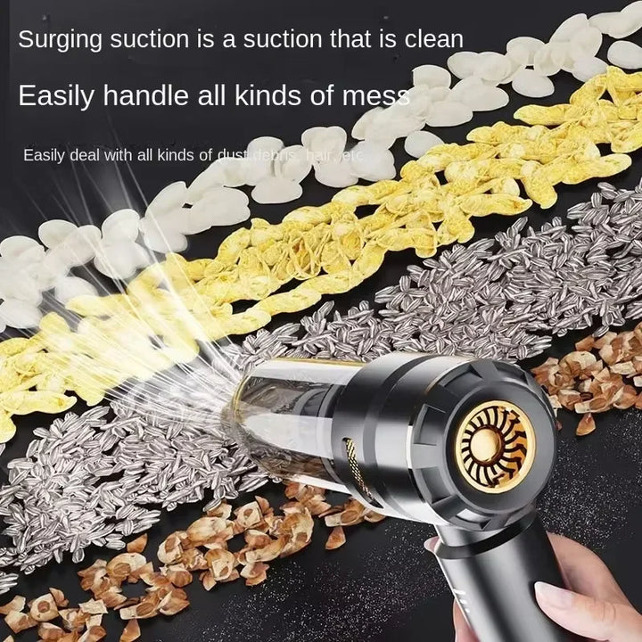 Cordless Car Vacuum 390000 PA – Powerful Wireless Handheld Interior Cleaner