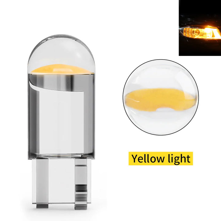 T10 W5W COB CANBUS LED Bulbs 6000K – Reading Dome & License Plate Light 12V