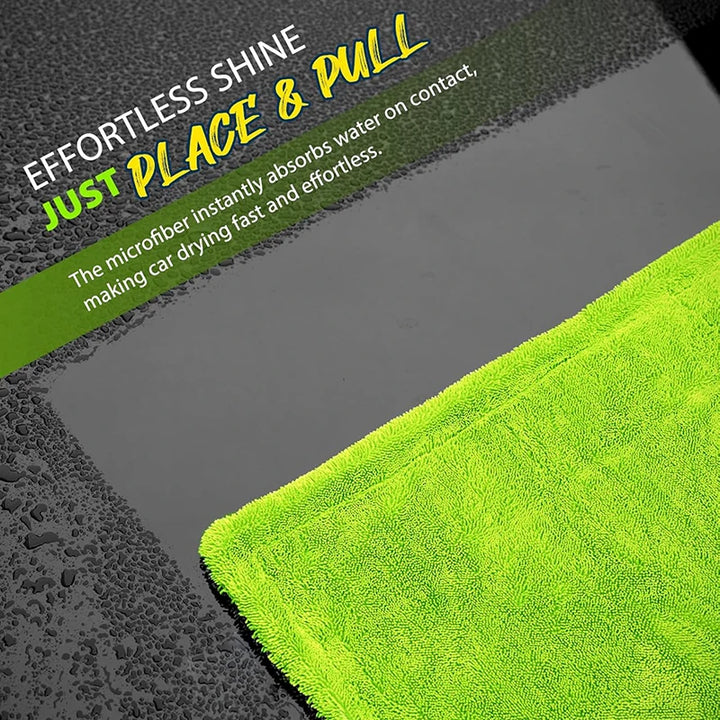 1400GSM Oversized Microfiber Drying Towel – 60x120cm Scratch-Free Car Detailing
