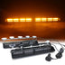 Emergency Dash Strobe Lights 36 LED – 2x14.7in Amber/White Hazard Flash Bars