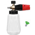 Adjustable Foam Cannon 1L – 5 Nozzles 1/4 Quick Connect for Pressure Washers