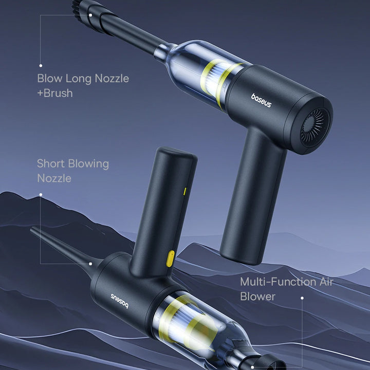 Baseus Cordless Car Vacuum Cleaner & Powerful Air Duster