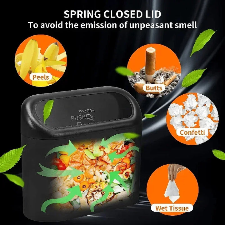 EcoBin Auto – Compact Car Trash Bin