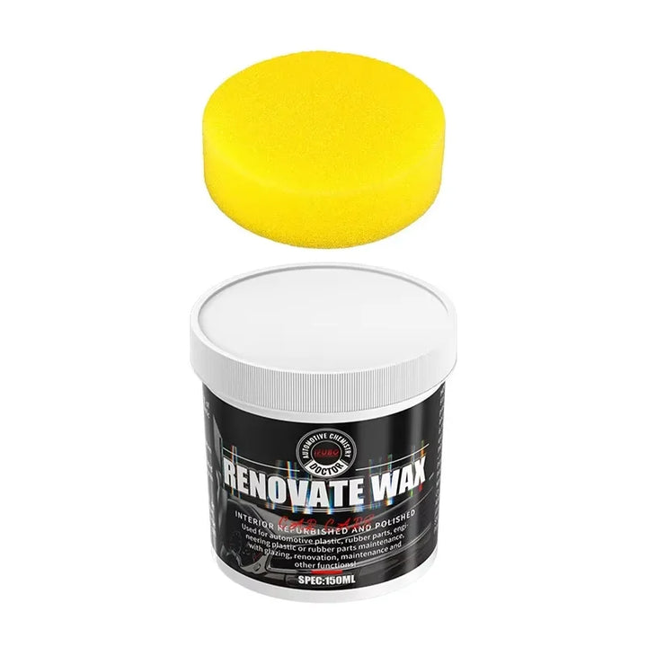 ReviveBlack – Car Bumper & Trim Restorer Paste for Plastic & Synthetic Leather