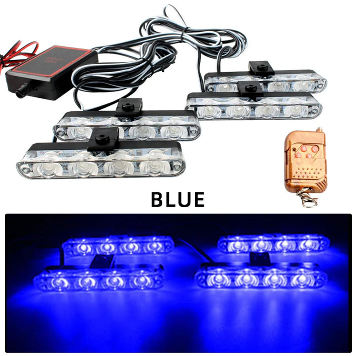 LumiGuard™ 4-in-1 Wireless Emergency Strobe Light