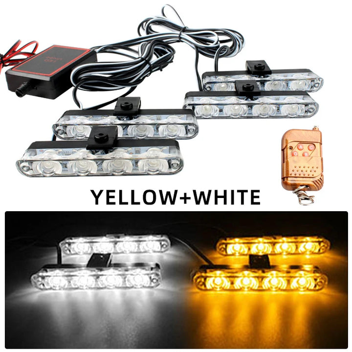 LumiGuard™ 4-in-1 Wireless Emergency Strobe Light