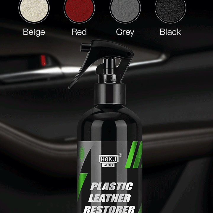ShineGuard – Plastic & Leather Restorer Spray for Exterior Trim and Interior Surfaces