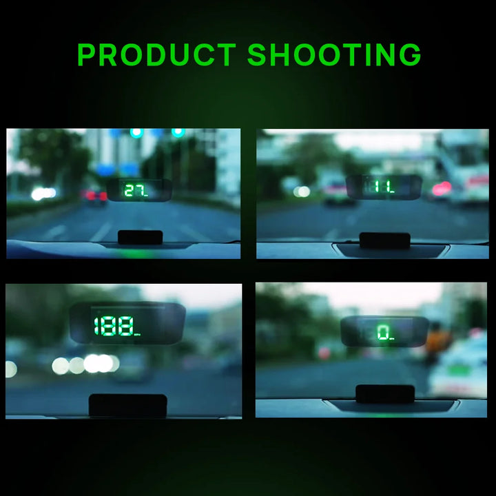 Universal Car HUD Speedometer