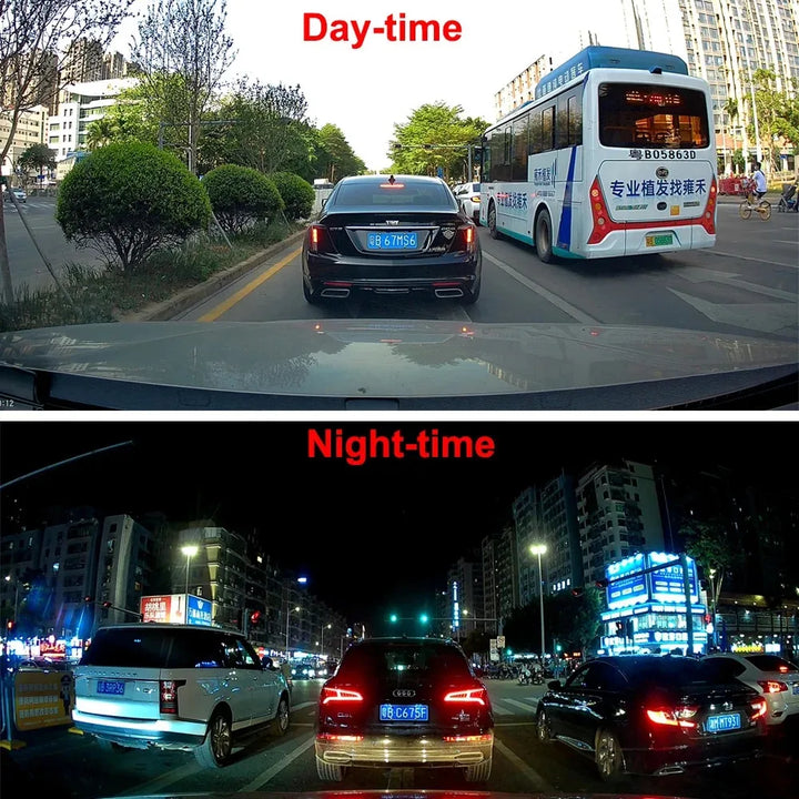 4K WiFi Dash Cam – APP Control 24H Parking Monitor DVR for All Car Models