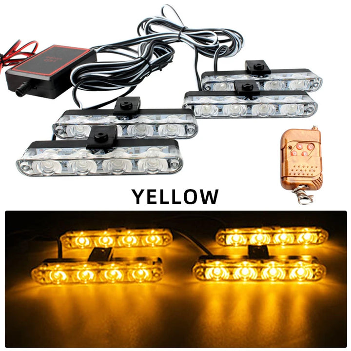 LumiGuard™ 4-in-1 Wireless Emergency Strobe Light