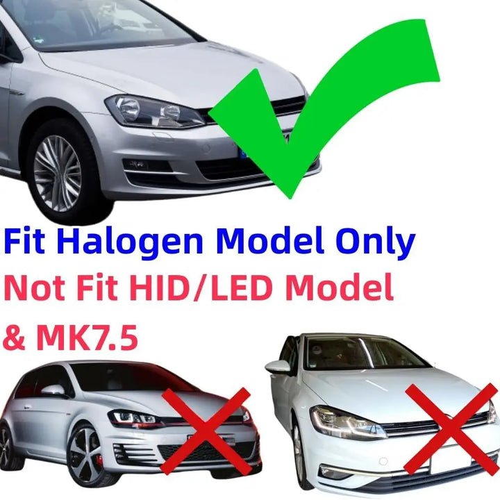 LED Headlight Assembly VW Golf MK7 2012-2017 – Dynamic Sequential Turn Signal