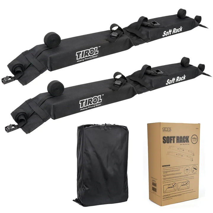 AdventureLoad™ Foldable Roof Luggage Rack – Universal Soft Carrier for Cars & Camping