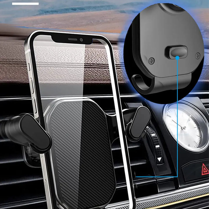AeroGrip 360™ – Smart Car Vent Phone Mount with One-Touch Lock