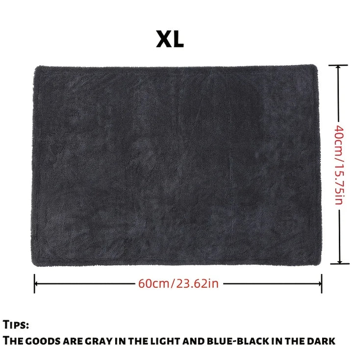 1400GSM XXL Microfiber Car Drying Towel – Twisted Loop Double-Sided Streak-Free