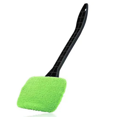 Long-Handle Car Windshield Cleaning Brush – Interior Glass Wiper Wash Tool
