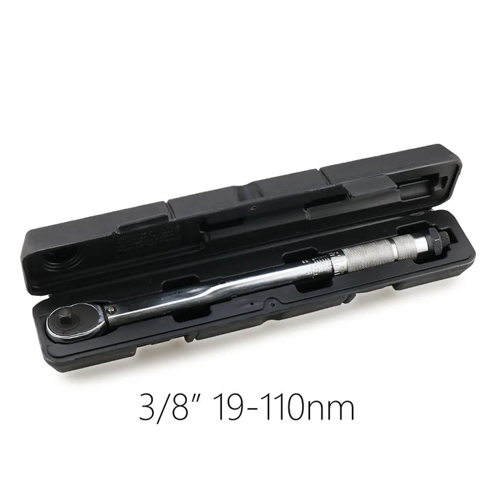 Click Torque Wrench Set 1/4-1/2 Drive – 5-110 Nm Square Drive with Storage Box