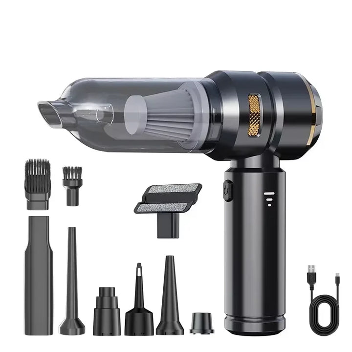 Cordless Car Vacuum 390000 PA – Powerful Wireless Handheld Interior Cleaner