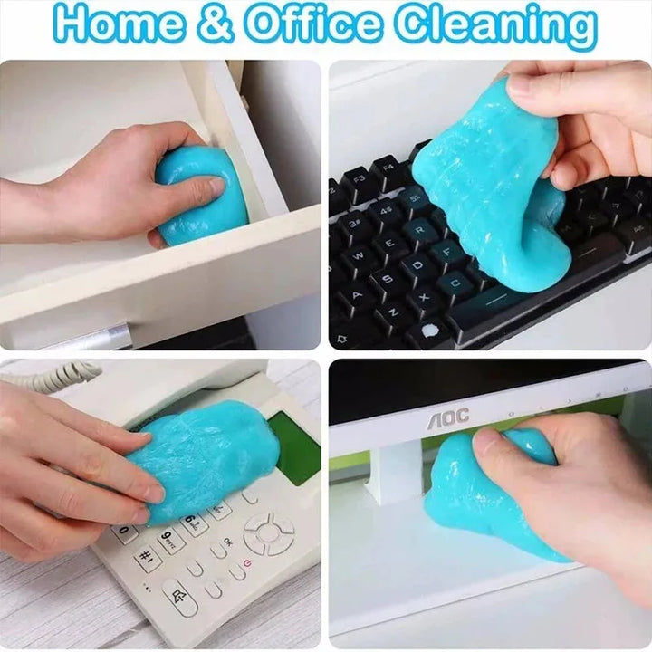 Car Interior Cleaning Gel Slime – Dust & Dirt Remover for Vents Gaps & Keyboard