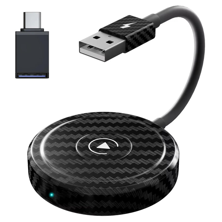 Unitrox StreamX™ – Wireless CarPlay Adapter with Netflix, YouTube, TikTok & Google Play