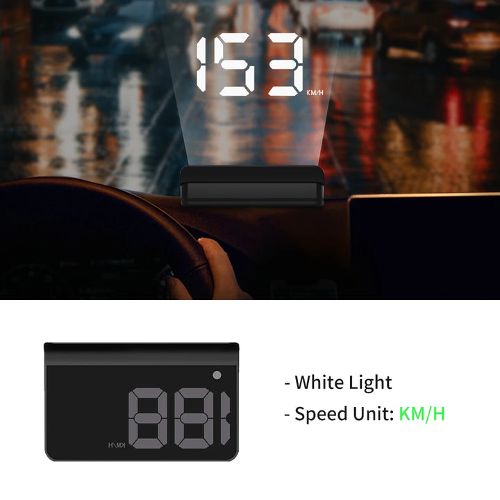 Universal Car HUD Speedometer