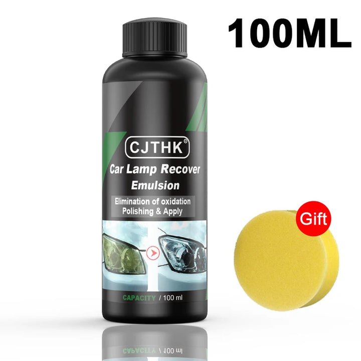 Headlight Restoration Polish Kit – Oxidation & Scratch Remover Paste Foggy Lens