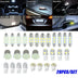 LED Interior Bulb Kit T10 & Festoon – 6500K White Dome Map Trunk & License Plate