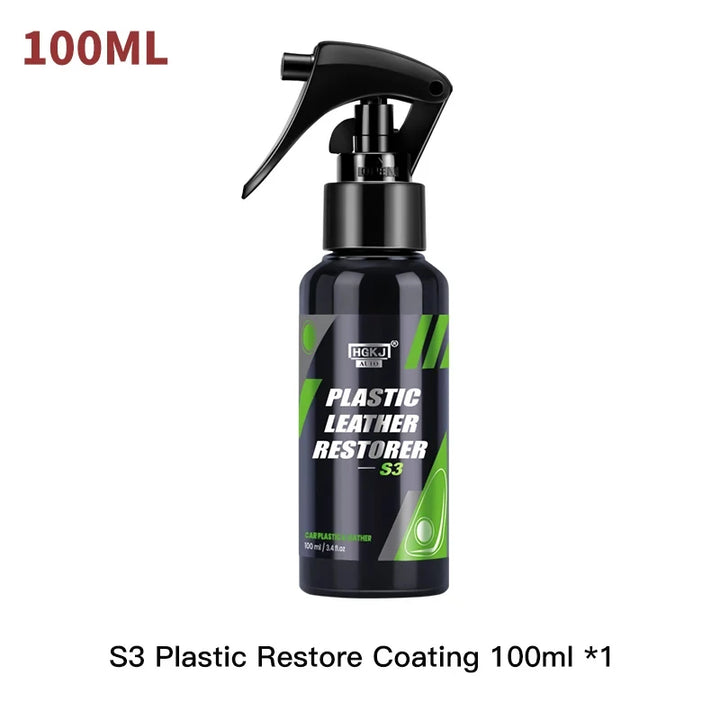 ShineGuard – Plastic & Leather Restorer Spray for Exterior Trim and Interior Surfaces