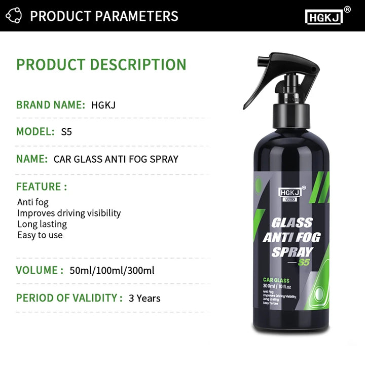 CrystalClear Pro Anti-Fog Spray