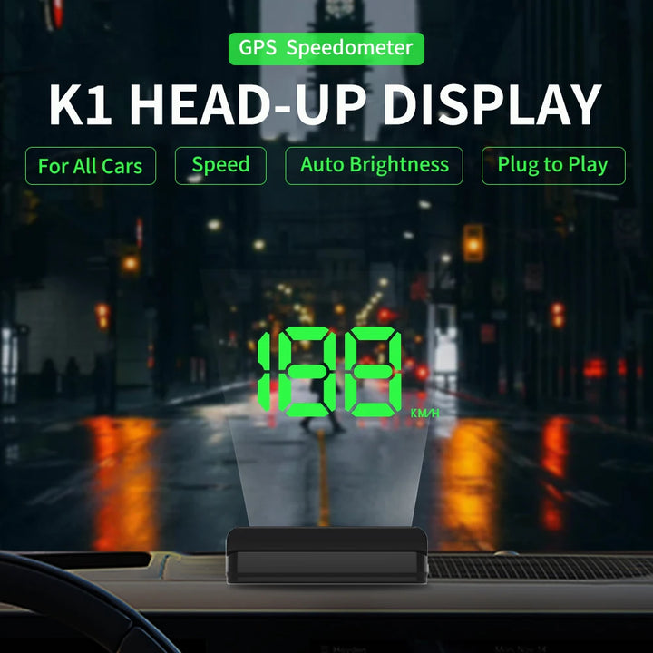 Universal Car HUD Speedometer