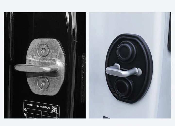 SilentSeal™ Pro – Shock-Absorbing Car Door Latch Cushions