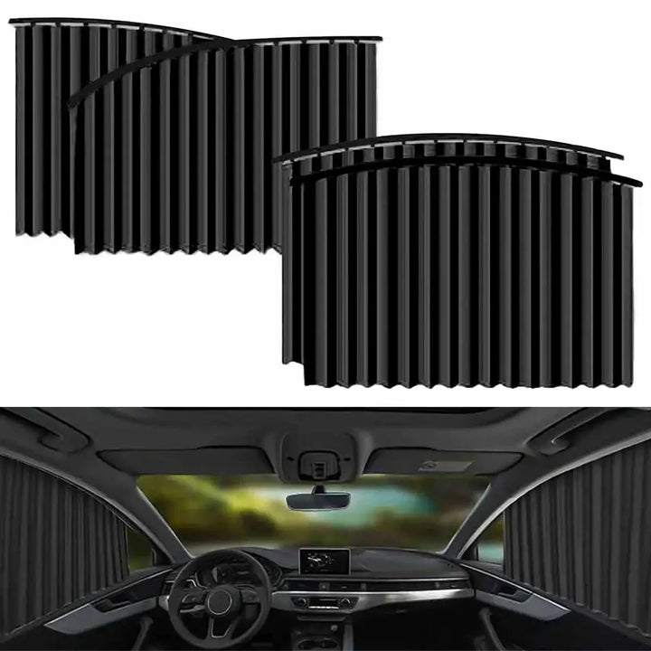 SunGuard Pro™ Adjustable Magnetic Car Window Shades