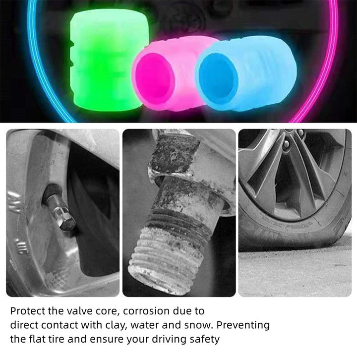 GlowRide™ Luminous Valve Caps