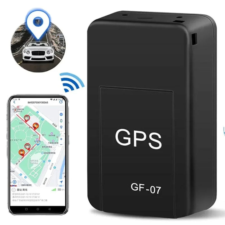 GF07 Mini GPS Car Tracker – Real-Time Anti-Theft Strong Magnetic Mount SIM