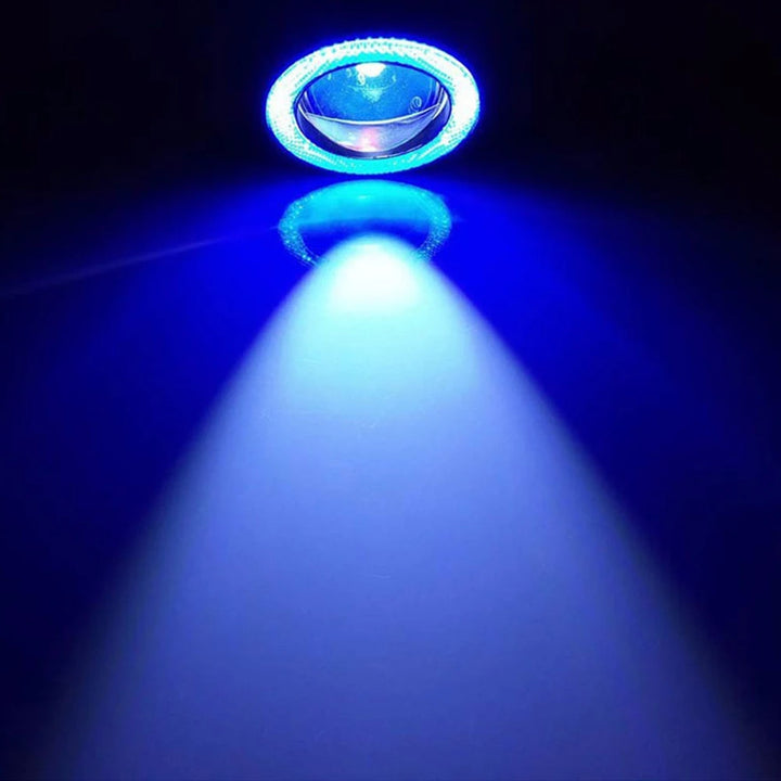 COB LED Angel Eyes DRL – Waterproof Daytime Running & Flowing Turn Signal 12V