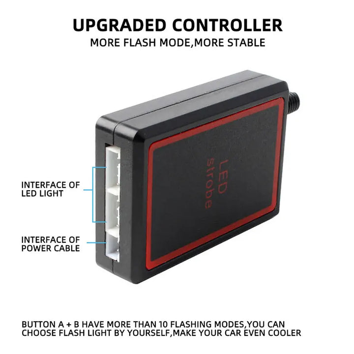 LumiGuard™ 4-in-1 Wireless Emergency Strobe Light