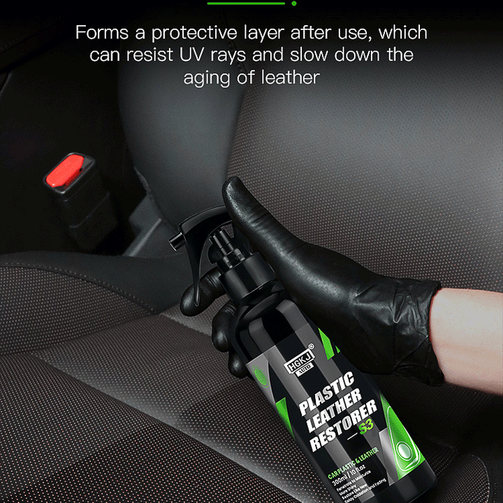 ShineGuard – Plastic & Leather Restorer Spray for Exterior Trim and Interior Surfaces