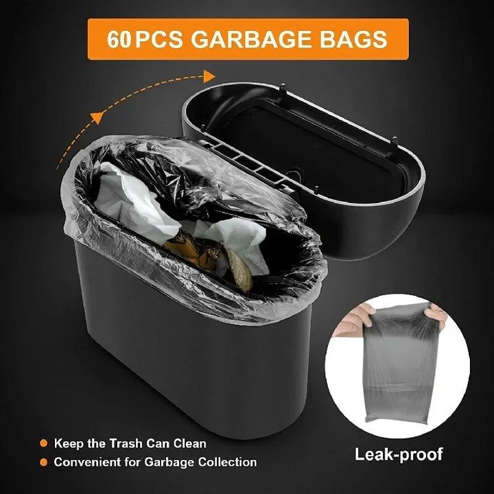 EcoBin Auto – Compact Car Trash Bin