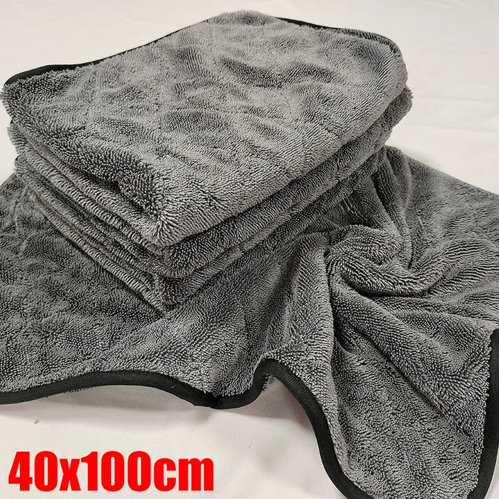 ShinePro™ 1200GSM Double-Sided Car Detailing Towel