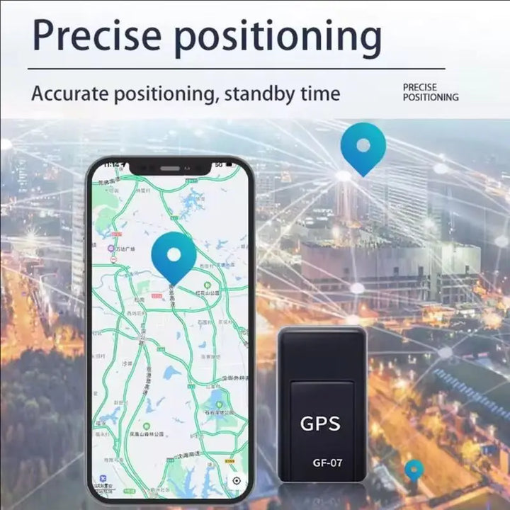 GF07 Magnetic Car GPS Tracker – Real-Time Anti-Theft Locator App Tracking
