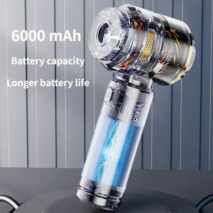 Cordless Car Vacuum 390000 PA – Powerful Wireless Handheld Interior Cleaner