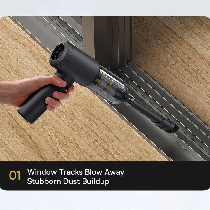 Baseus Cordless Car Vacuum Cleaner & Powerful Air Duster