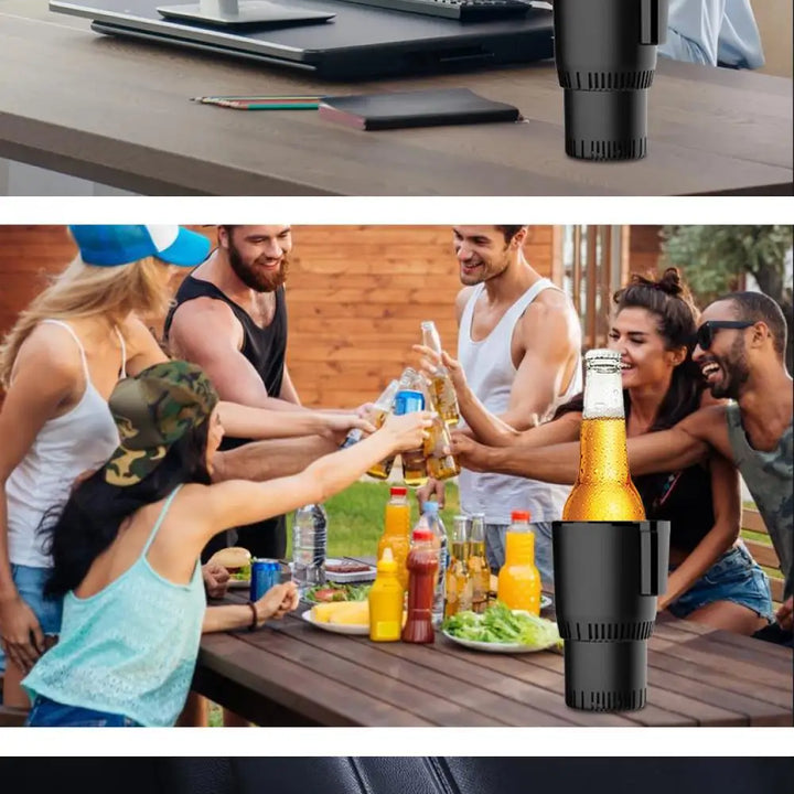 FrostHeat™ 2-in-1 Smart Car Cup – Instant Heating & Cooling Mug Holder