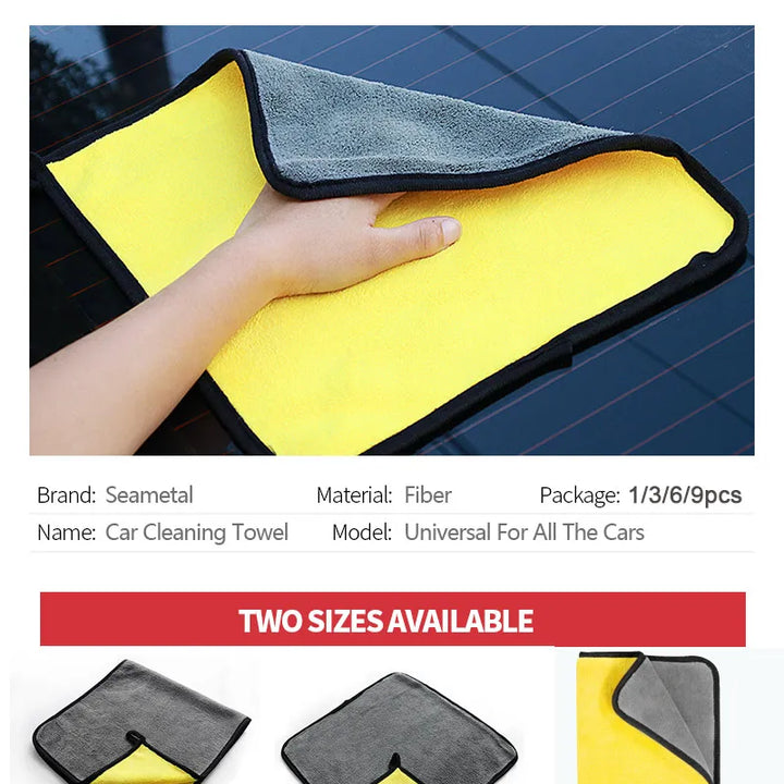 LuxeGlide™ Ultra-Soft Detailing Towels