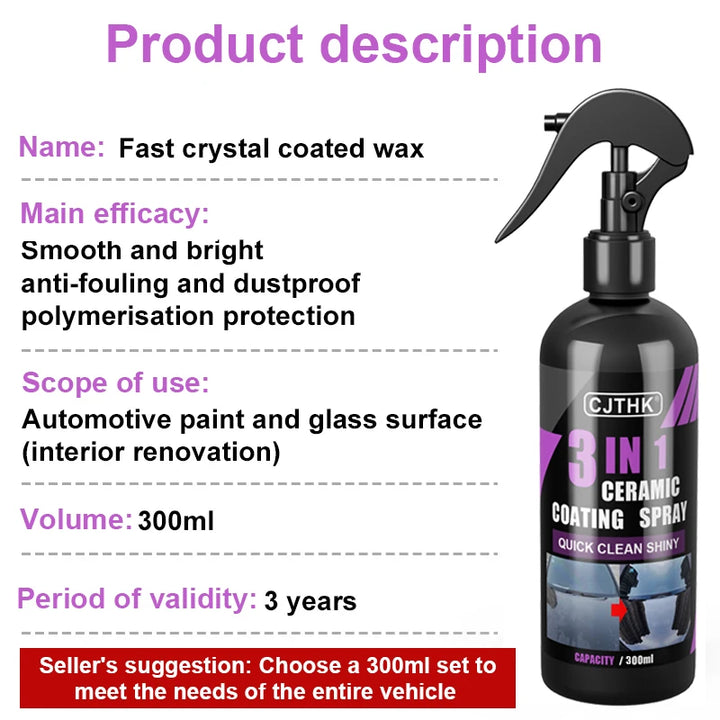 CrystalGuard Pro - Nano Car Coating