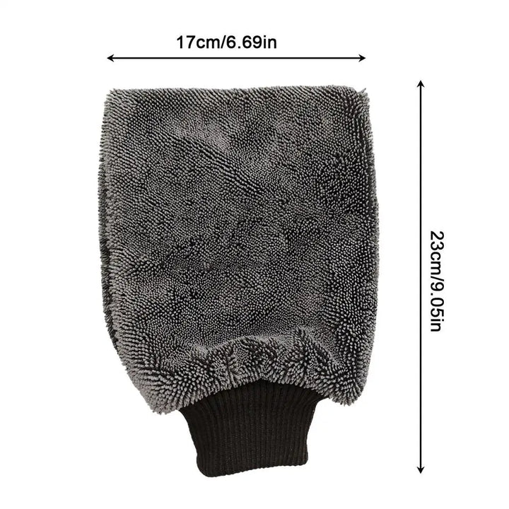 Microfiber Car Wash Mitt – Scratch-Free Absorbent Glove for Truck SUV & Sedan