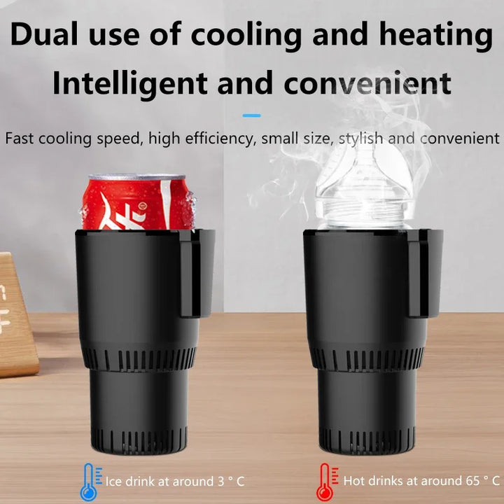 FrostHeat™ 2-in-1 Smart Car Cup – Instant Heating & Cooling Mug Holder