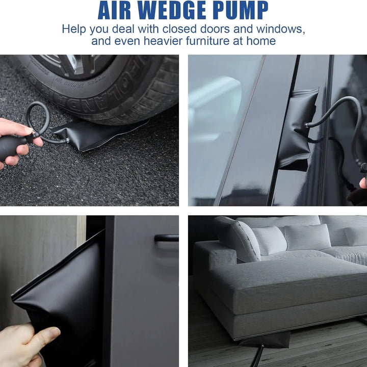 Professional Car Lockout Kit | Long Reach Gripper & Inflatable Air Pump