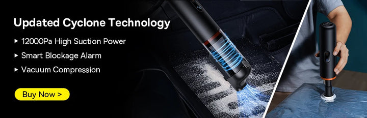 Baseus Cordless Car Vacuum Cleaner & Powerful Air Duster